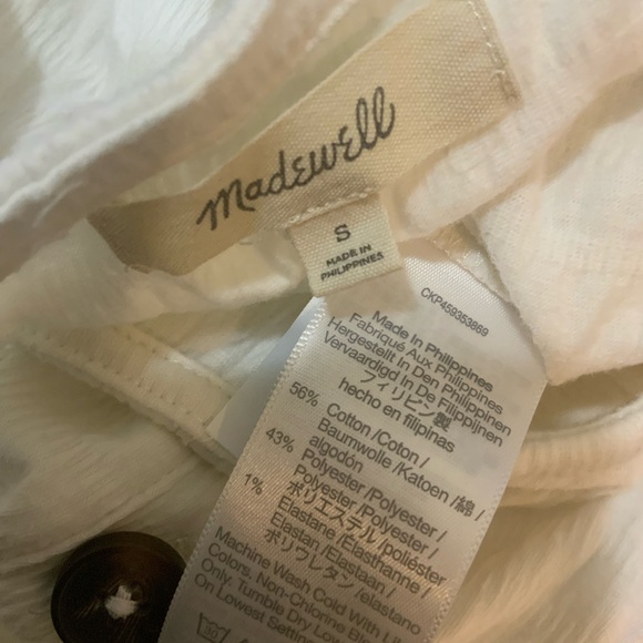 Madewell crop top. Size S - Picture 4 of 4